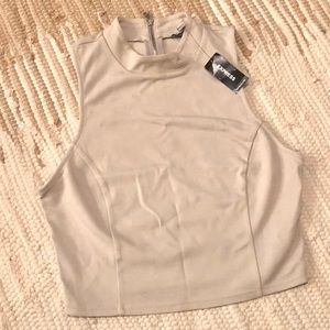 Sleeveless Crop Top NWT